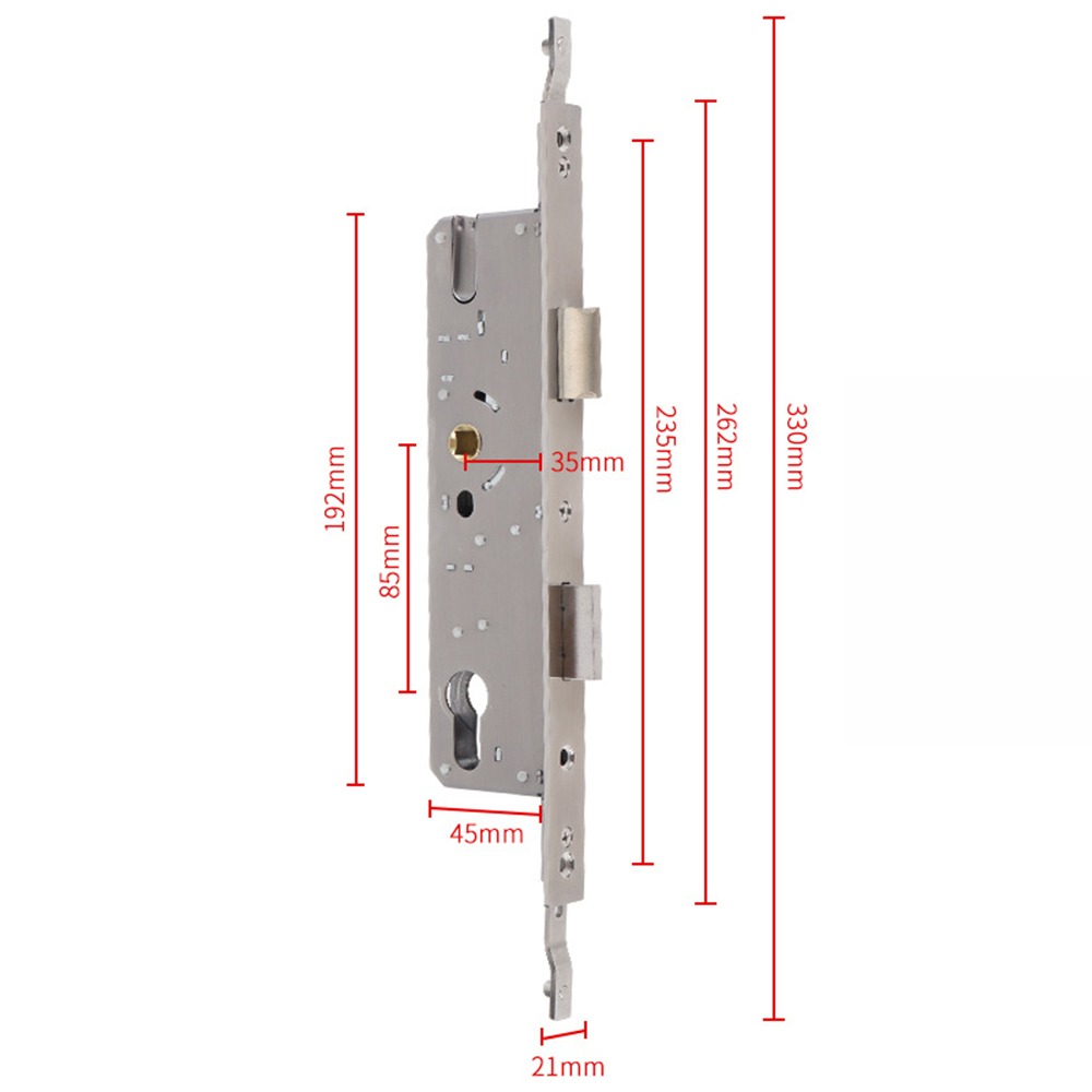 Universal Furniture Hardware - 8520/8525/8530/8535 Aluminum Door Lock Universal Single
