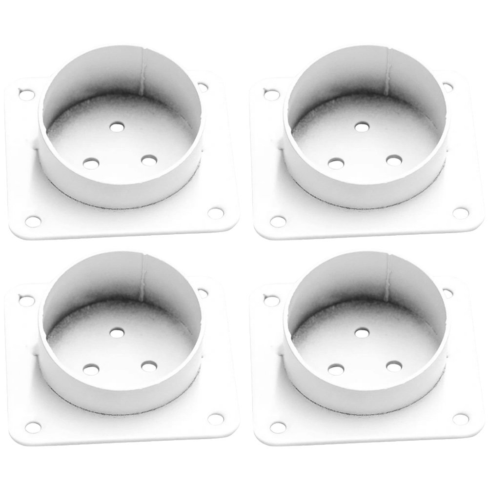 Furniture Hardware Material - 4Pcs Furniture Leg Connector Mounting Plates