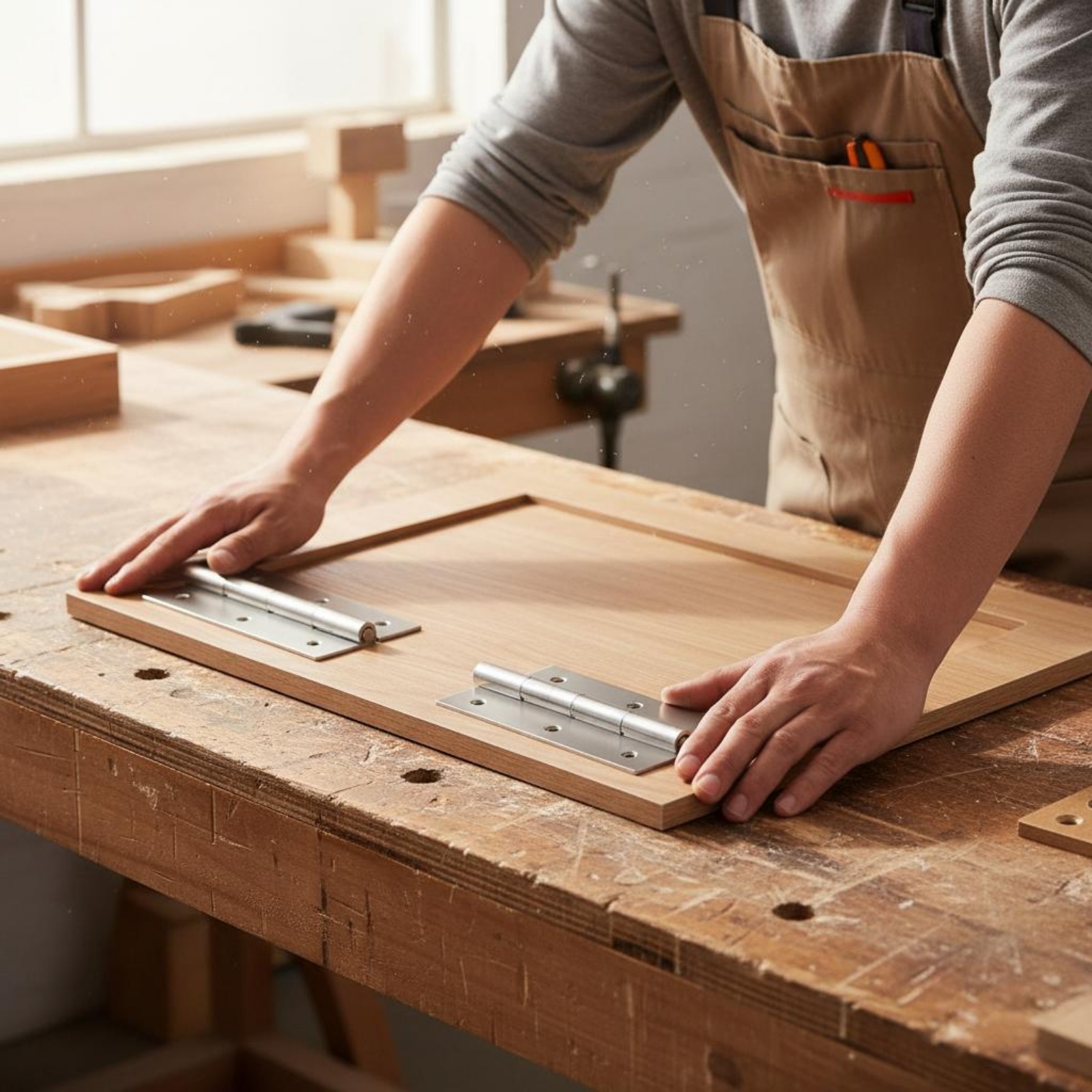 Furniture Hardware Material - Stainless Steel Continuous Hinge Thickened Material