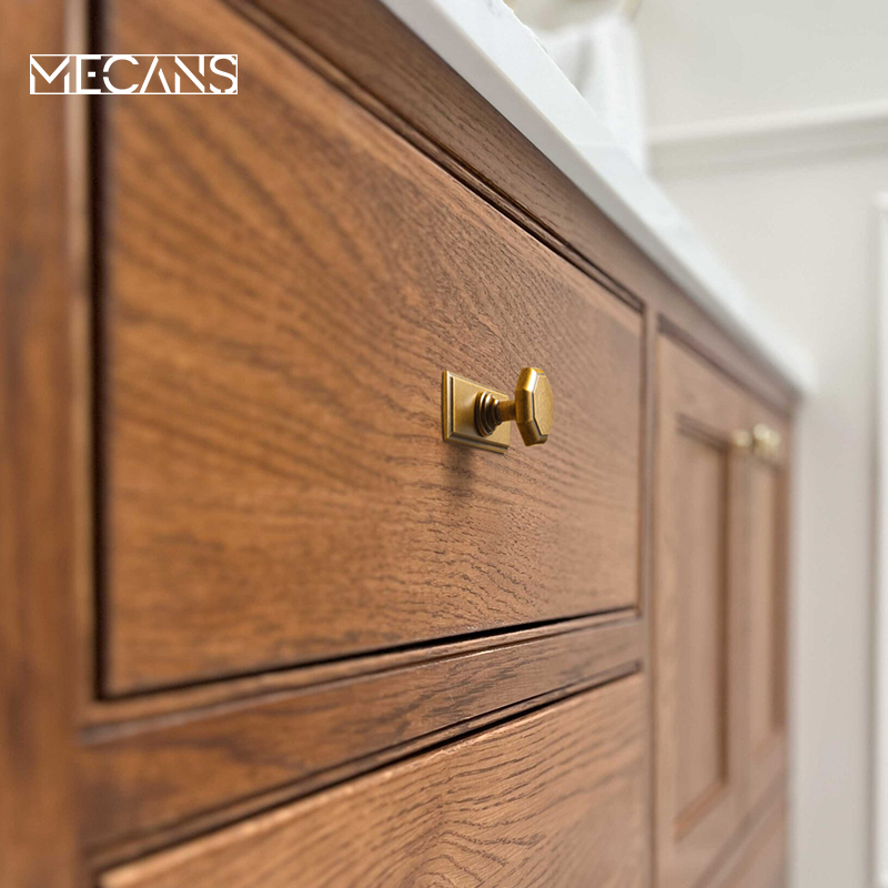 MECANS Antique Brass Cabinet K - Furniture Hardware With Backplate avis et prix