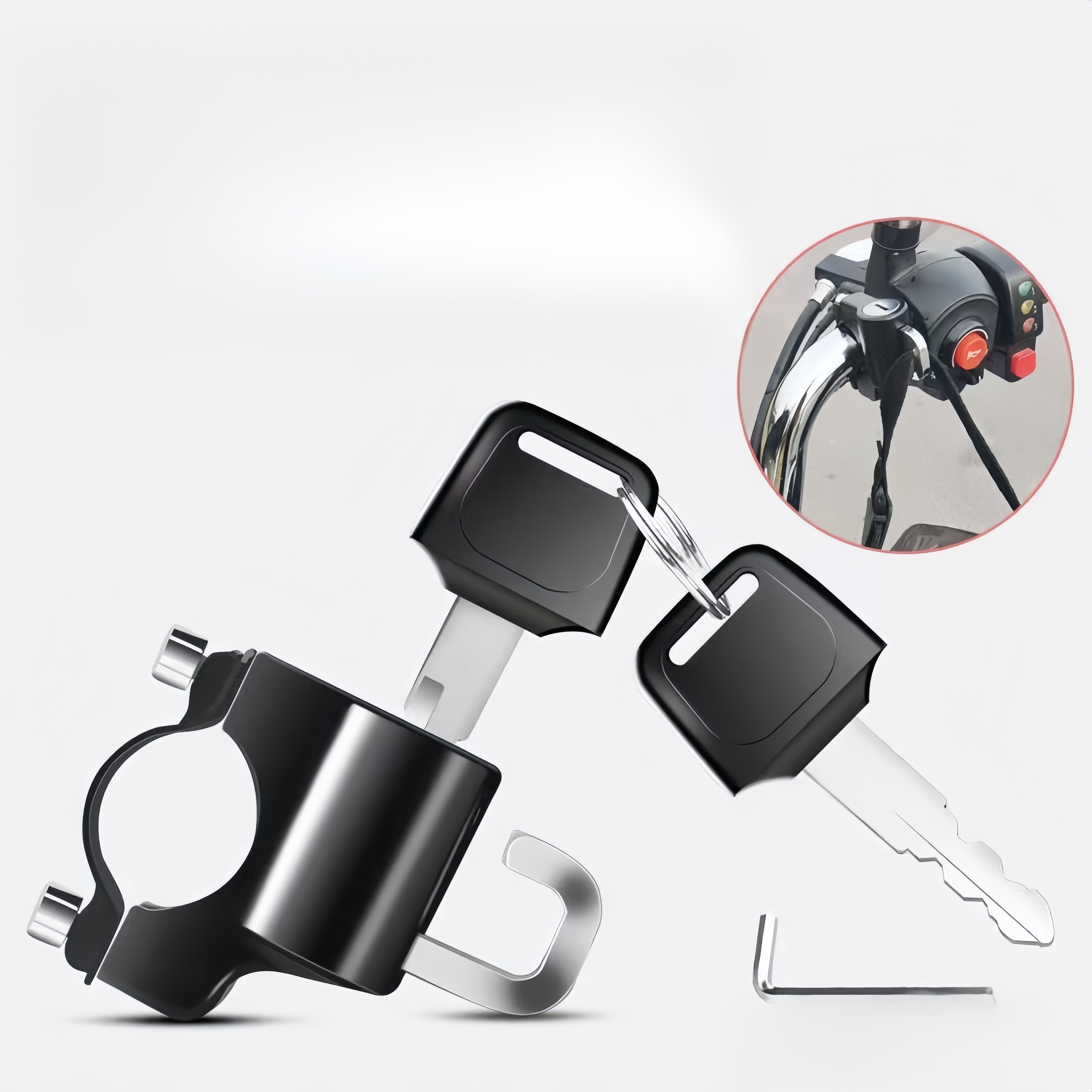Motorcycle Helmet Lock Aluminu - Universal Furniture Hardware avis et prix
