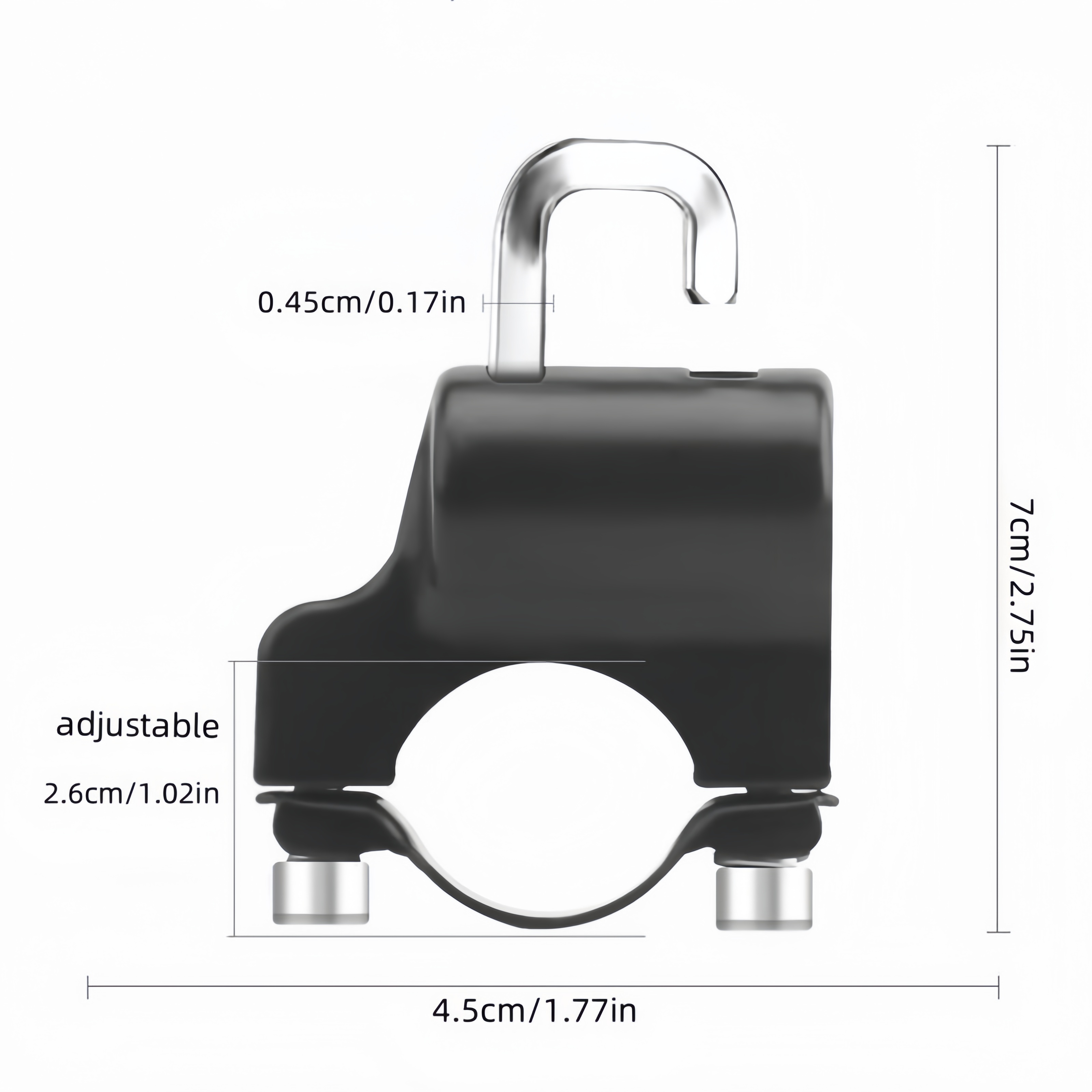 Motorcycle Helmet Lock Aluminu - Universal Furniture Hardware avis et prix
