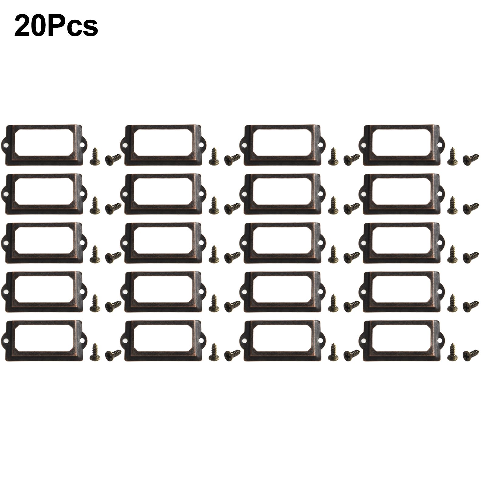 Aa20Pcs Antique Brass Drawer L - Furniture Hardware Names avis et prix