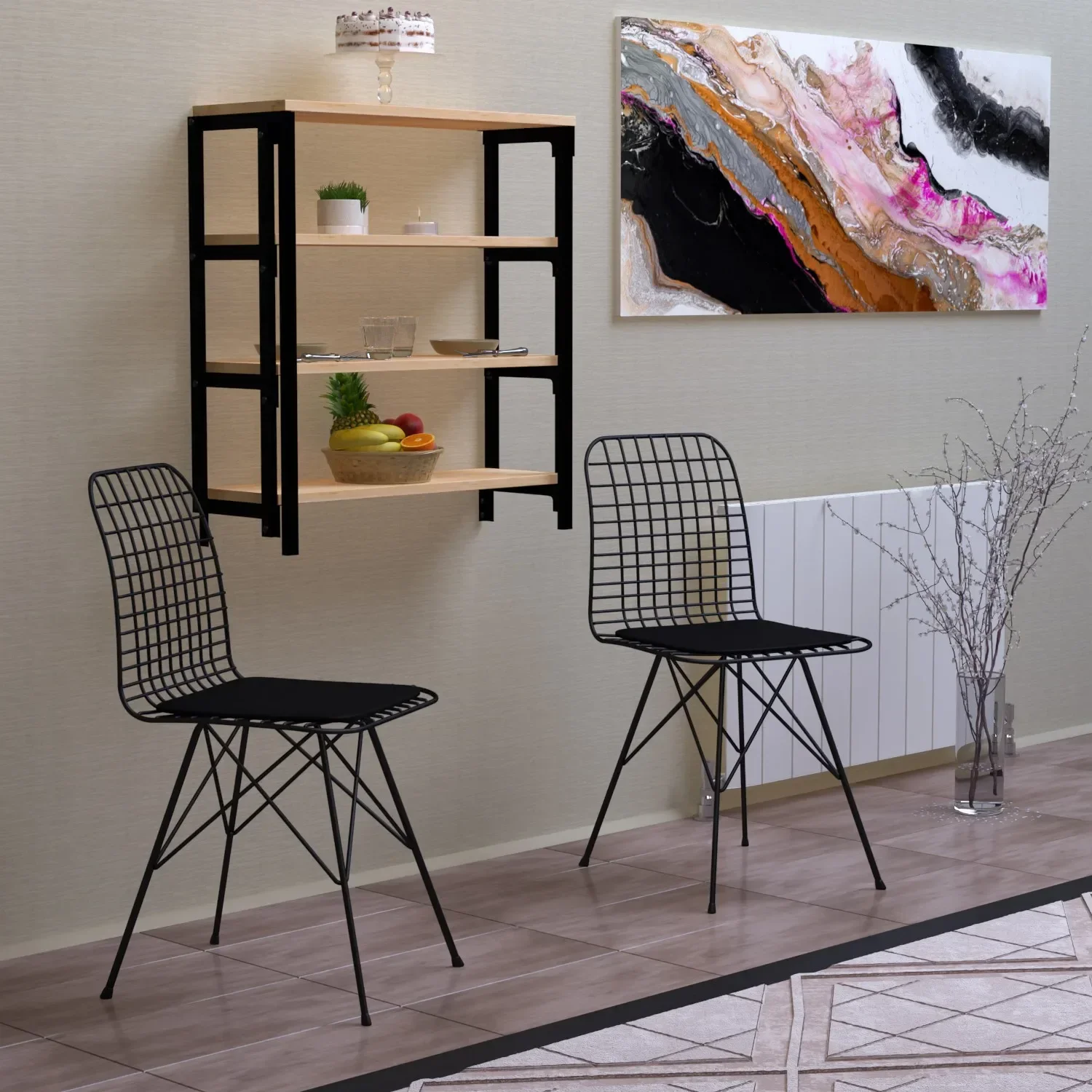 -Wall Mounted Folding Retracta - Furniture Hardware Material avis et prix