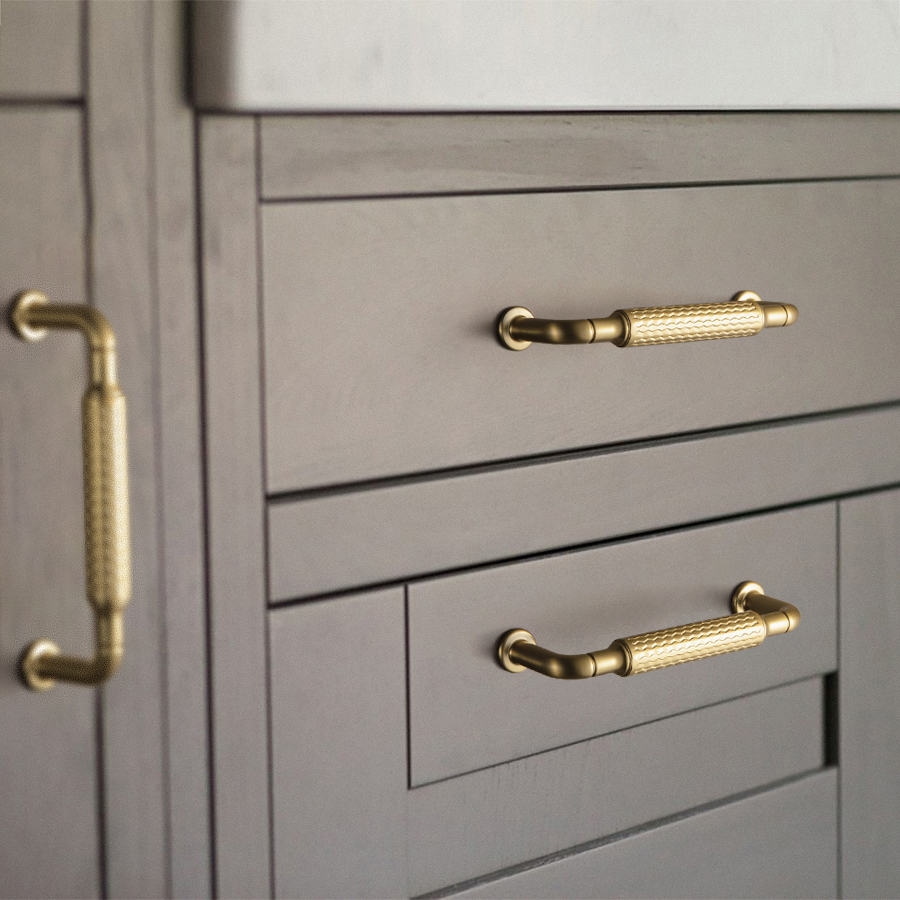 Solid Non-slip Cabinet Hardwar - Furniture Hardware With Backplate avis et prix