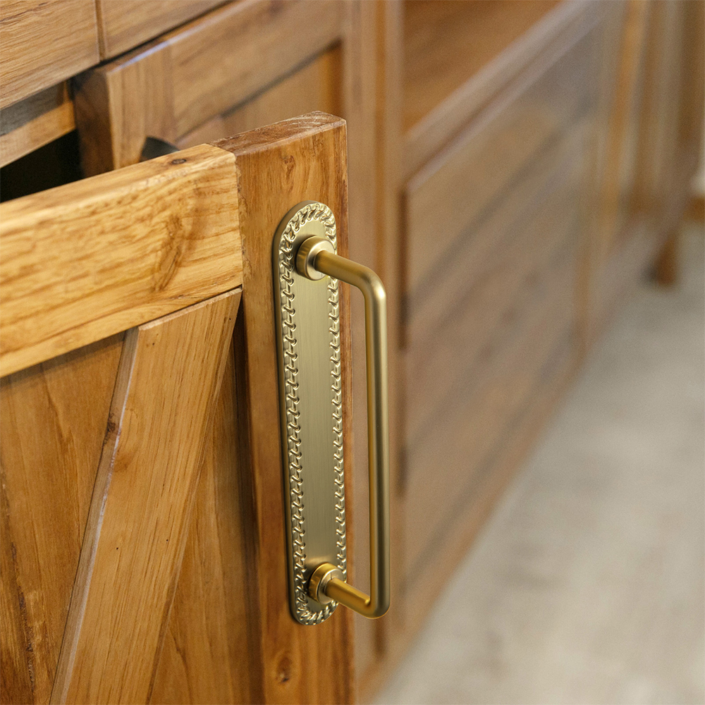 TONA Cabinet Bar Pull with Bac - Furniture Hardware With Backplate avis et prix