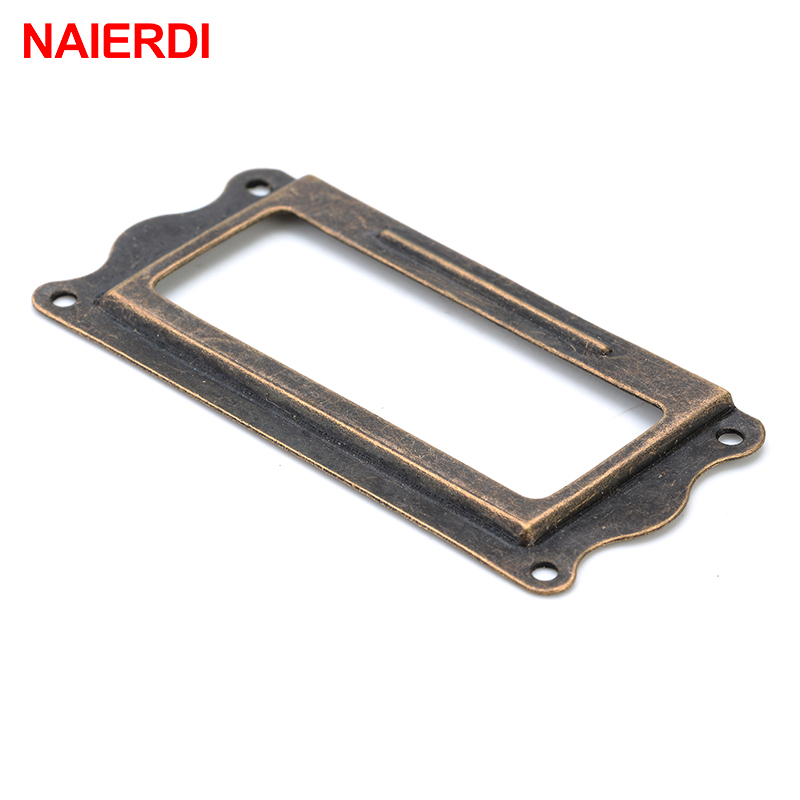 10pcs NAIERDI Antique Brass Ha - Furniture Hardware Names avis et prix