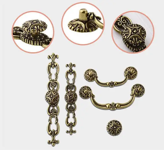 Dresser Knobs Bail Pulls Drawe - Furniture Hardware With Backplate avis et prix