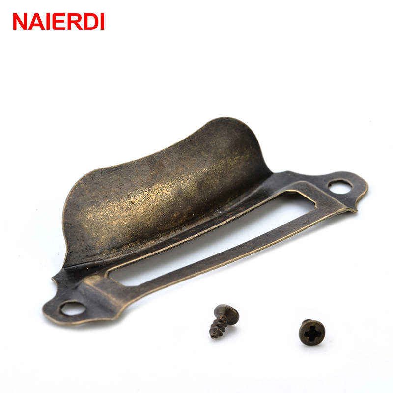 10PCS NAIERDI Antique Box Labe - Furniture Hardware Names avis et prix