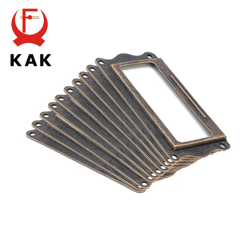 10pcs NED Antique Brass Handle - Furniture Hardware Names avis et prix
