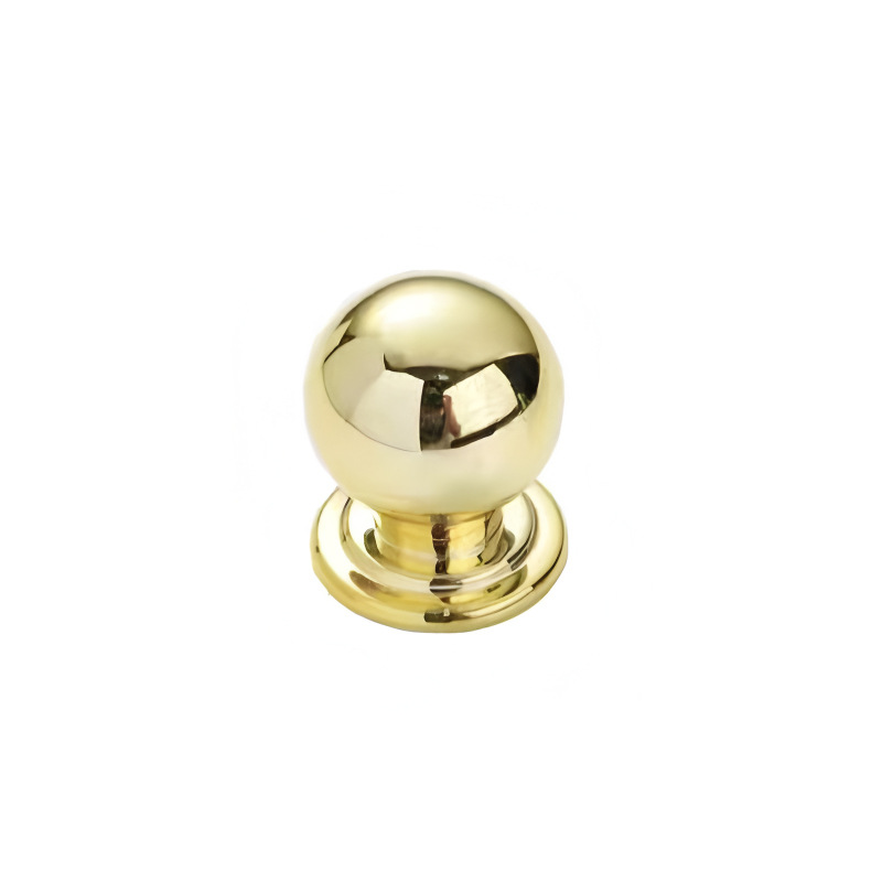 Brass Gold Ball Bedside Drawer - Furniture Hardware With Backplate avis et prix