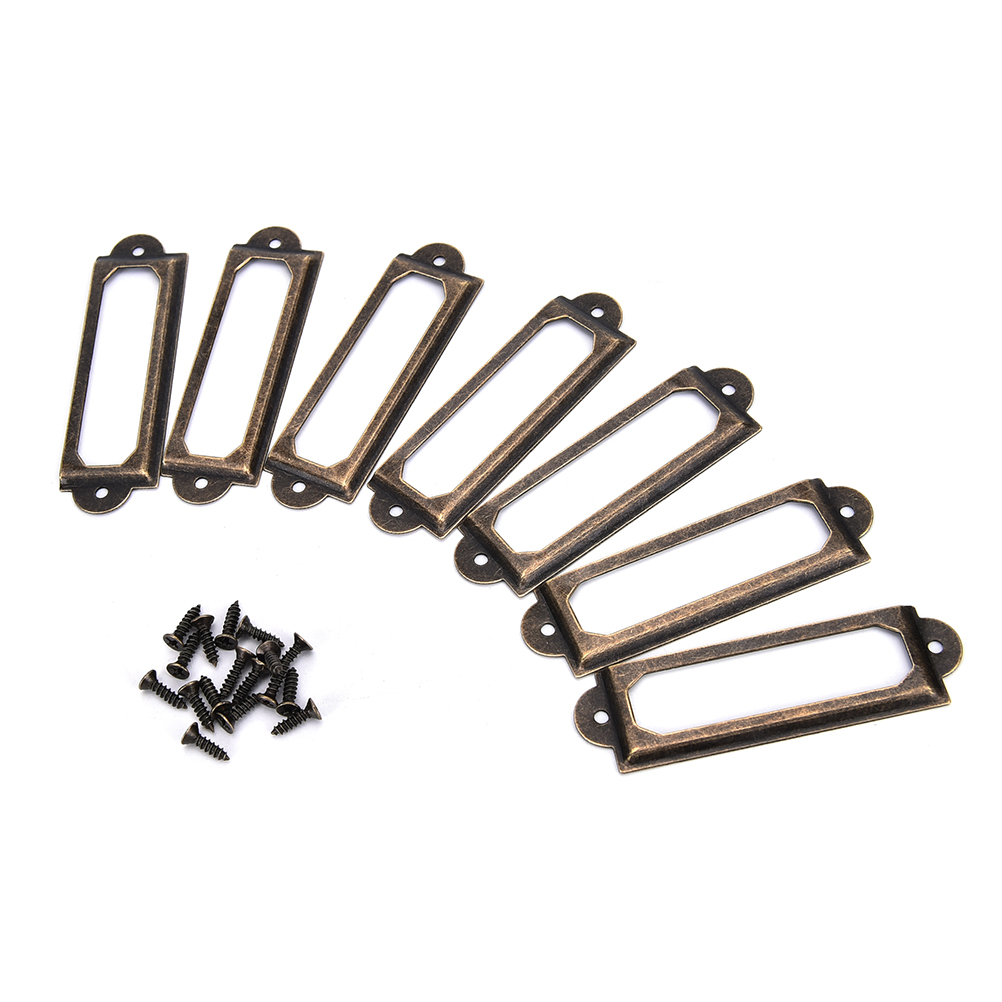 50pcs Antique Brass Metal Labe - Furniture Hardware Names avis et prix