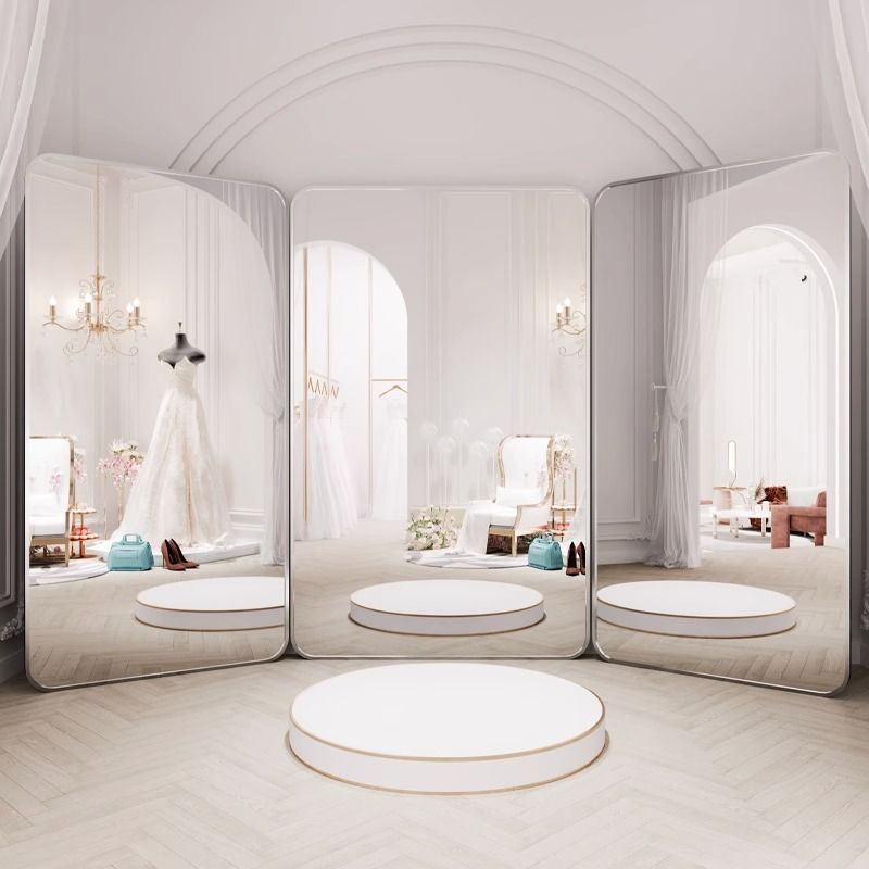 Wedding Shop Three-sided Mirro - Furniture For Hardware Shop avis et prix