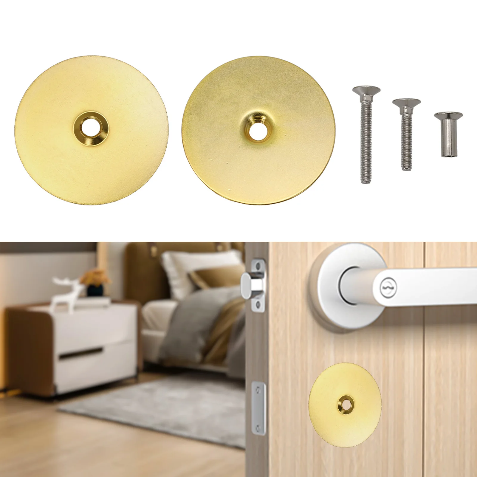 Door Renovation Hole Cover Pla - Furniture Hardware Material avis et prix
