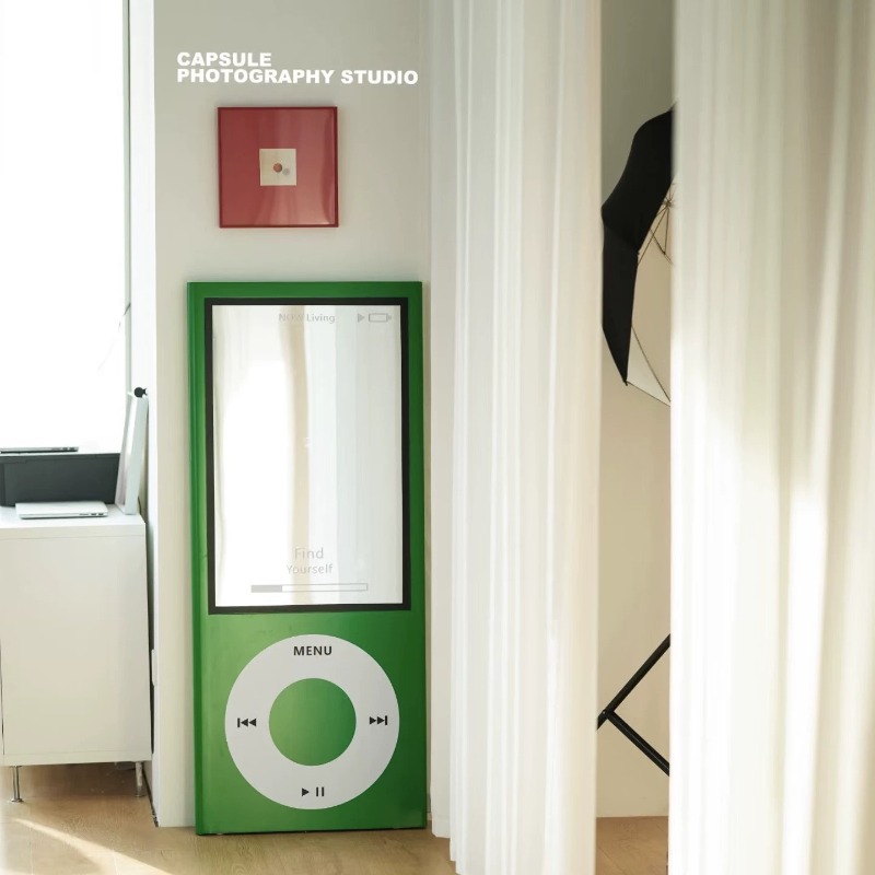 Retro Full-length Mirror Full- - Furniture For Hardware Shop avis et prix