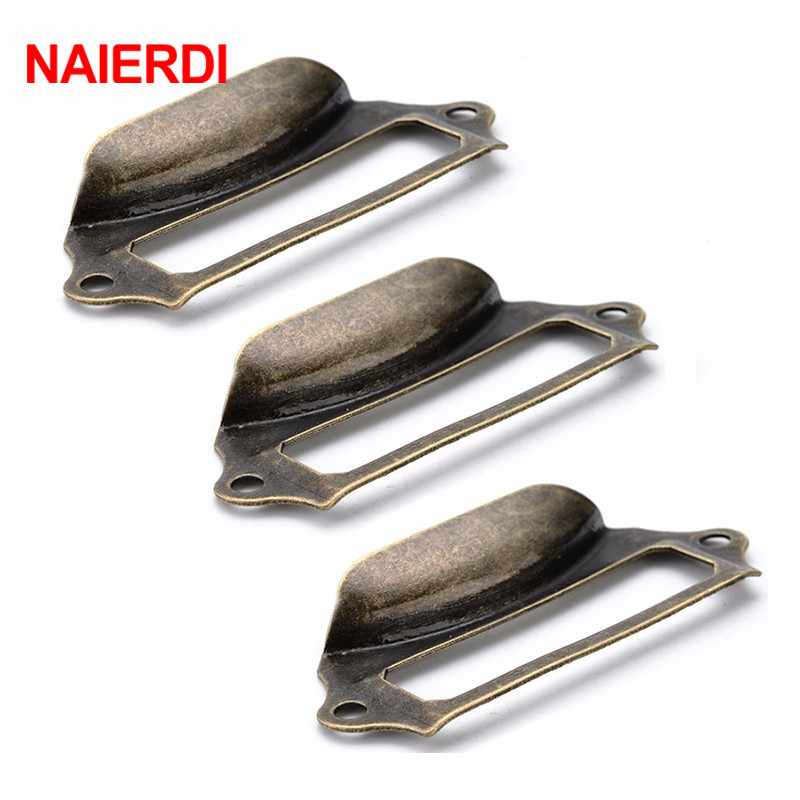 NAIERDI 5pcs Antique Brass Met - Furniture Hardware Names avis et prix