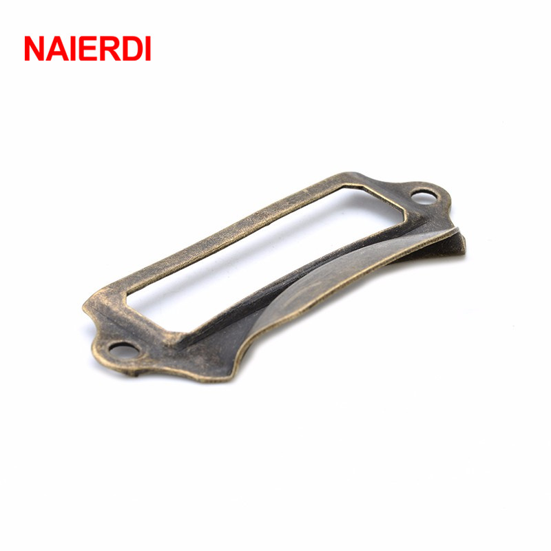 NAIERDI 5pcs Antique Brass Met - Furniture Hardware Names avis et prix