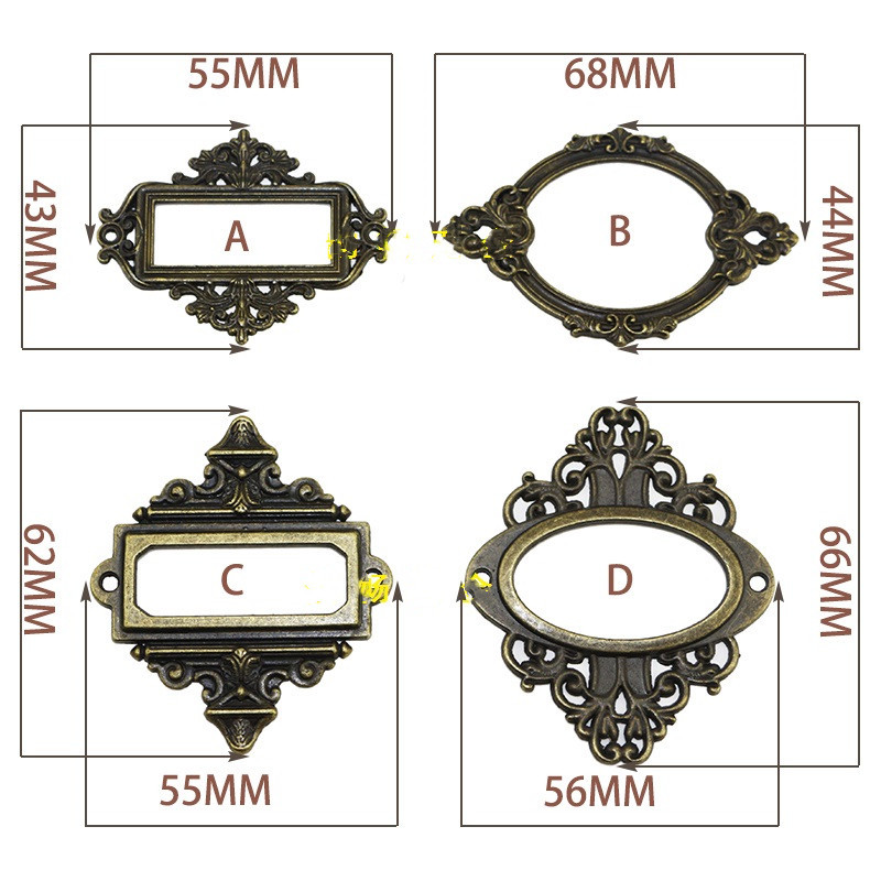 3pcs Antique Carved Accessorie - Furniture Hardware Names avis et prix